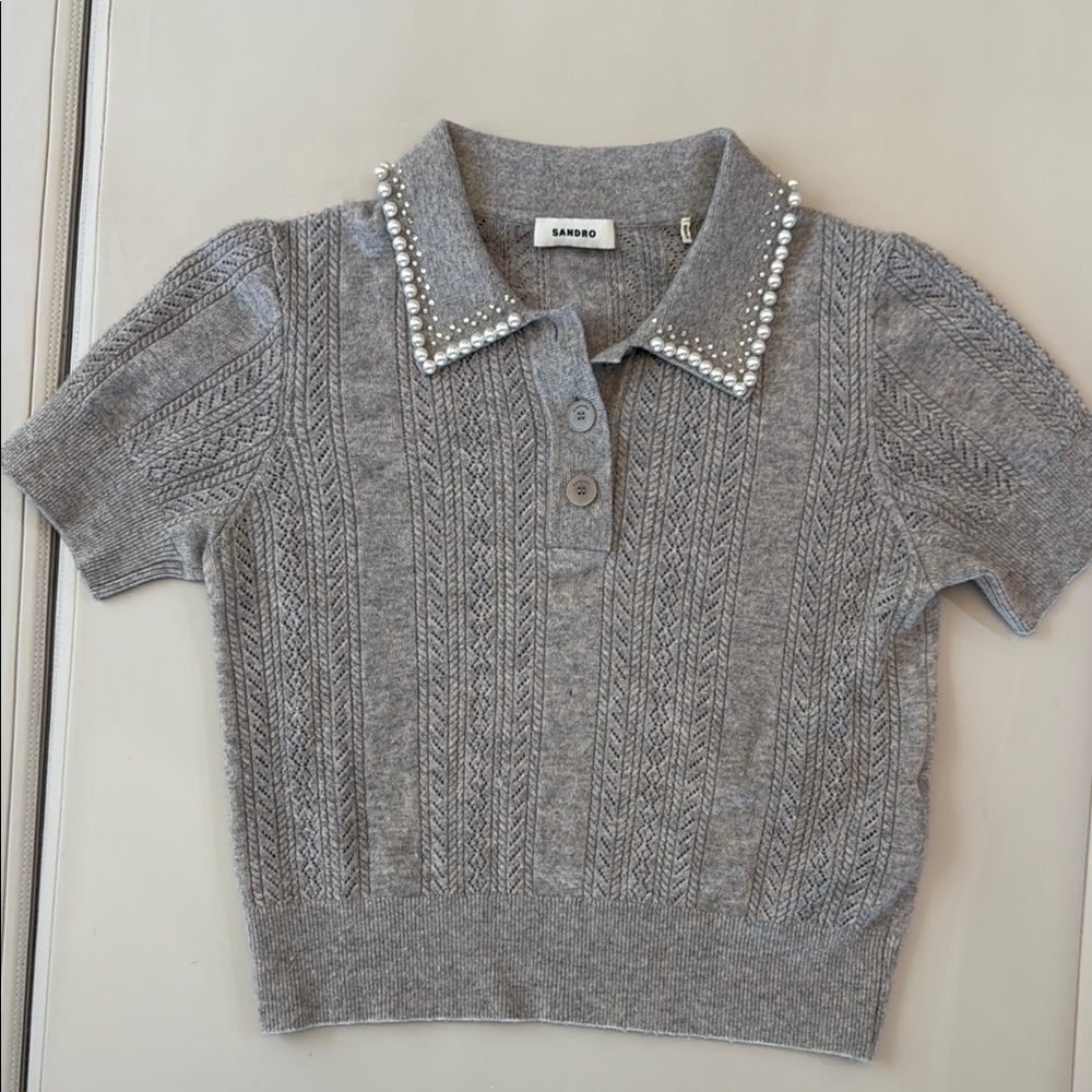 Sandro wool polo